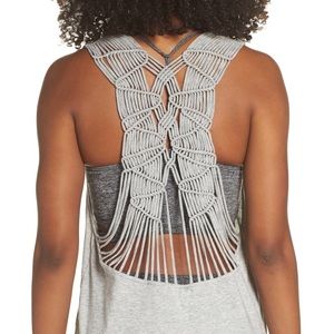 Free People Grey Tank Top